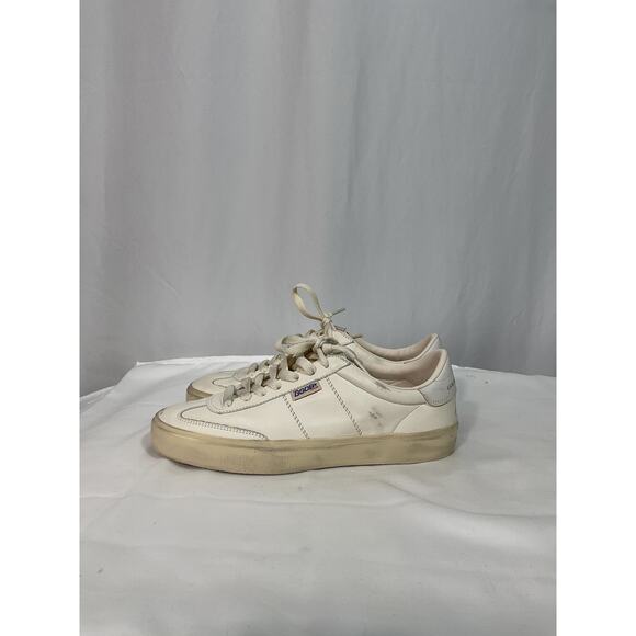 Golden Goose White Soul-Star Leather Sneakers Size 10 - Picture 3 of 5